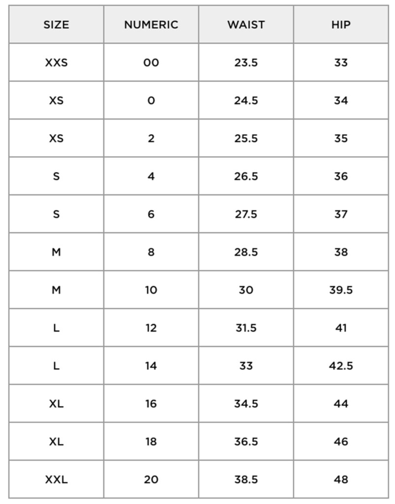 American Eagle Womens Jeans Size Chart Www inf inet