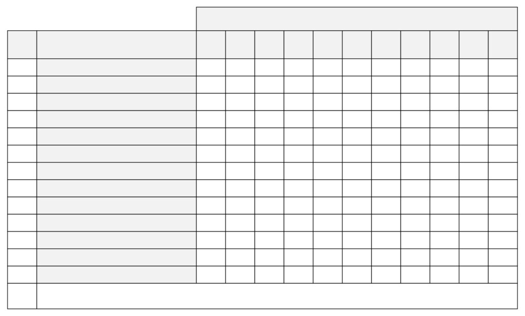 Blank Chart With Lines 10 Free PDF Printables Printablee