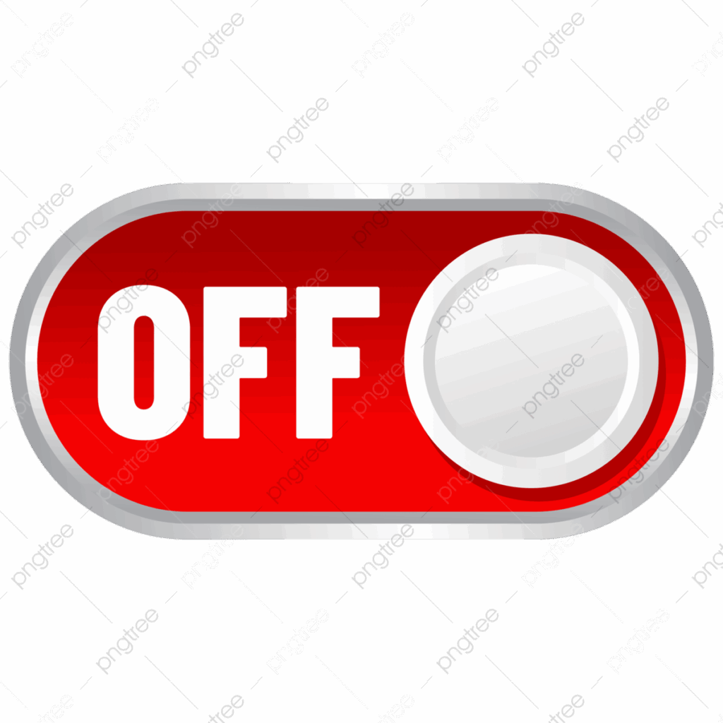 Bot o De Desligar Em Vermelho PNG Bot o Ligar Desligar Bot o De 