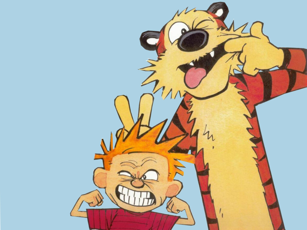 Calvin And Hobbes Calvin Hobbes Wallpaper 1395563 Fanpop
