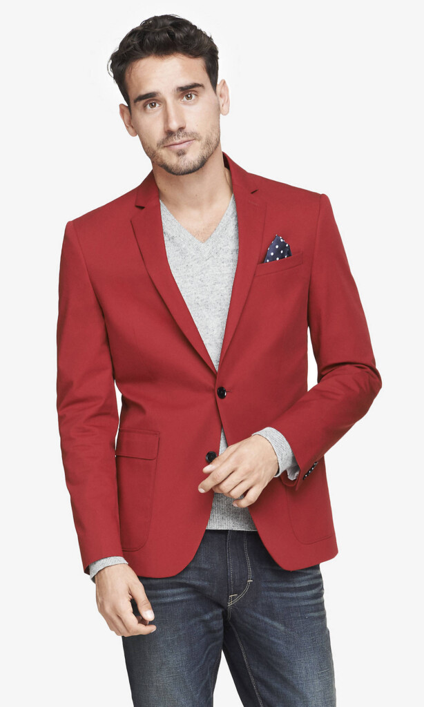 Express Does Colorful Men s Blazers Right The Fashionisto