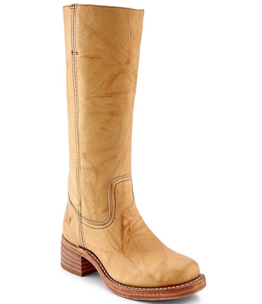 Frye Campus Tall Leather Riding Boots Dillard 39 s