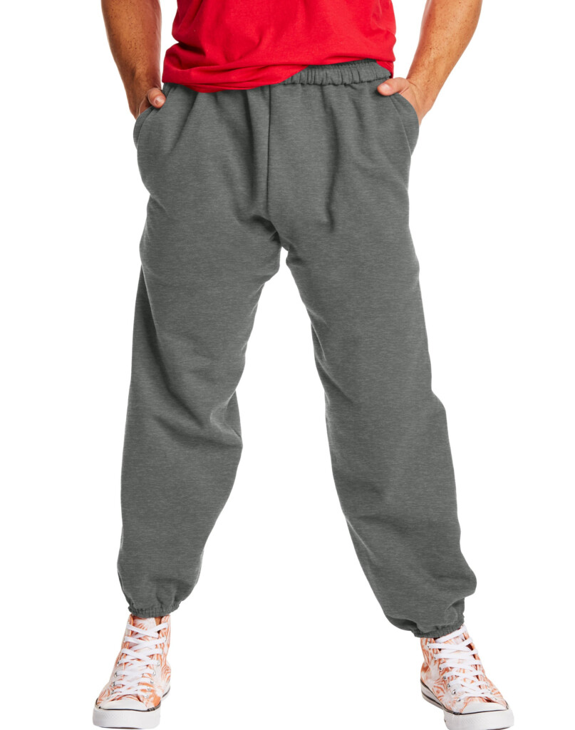 Hanes Men 39 s Fleece Sweatpants W Pockets Ultimate Cotton Sport Heavy 32 