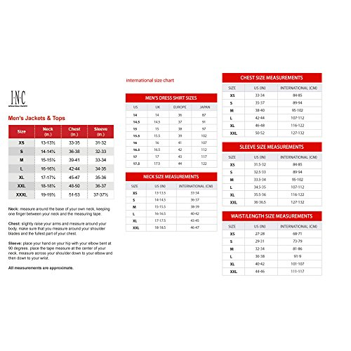 International Concepts Size Chart A Visual Reference Of Charts Chart 