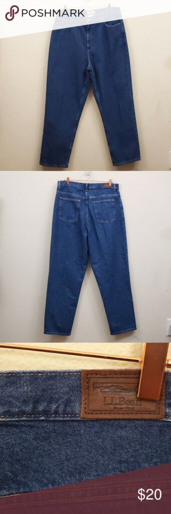 L L Bean Women Original Fit Blue Jeans Size 18 Blue Jeans Jeans 