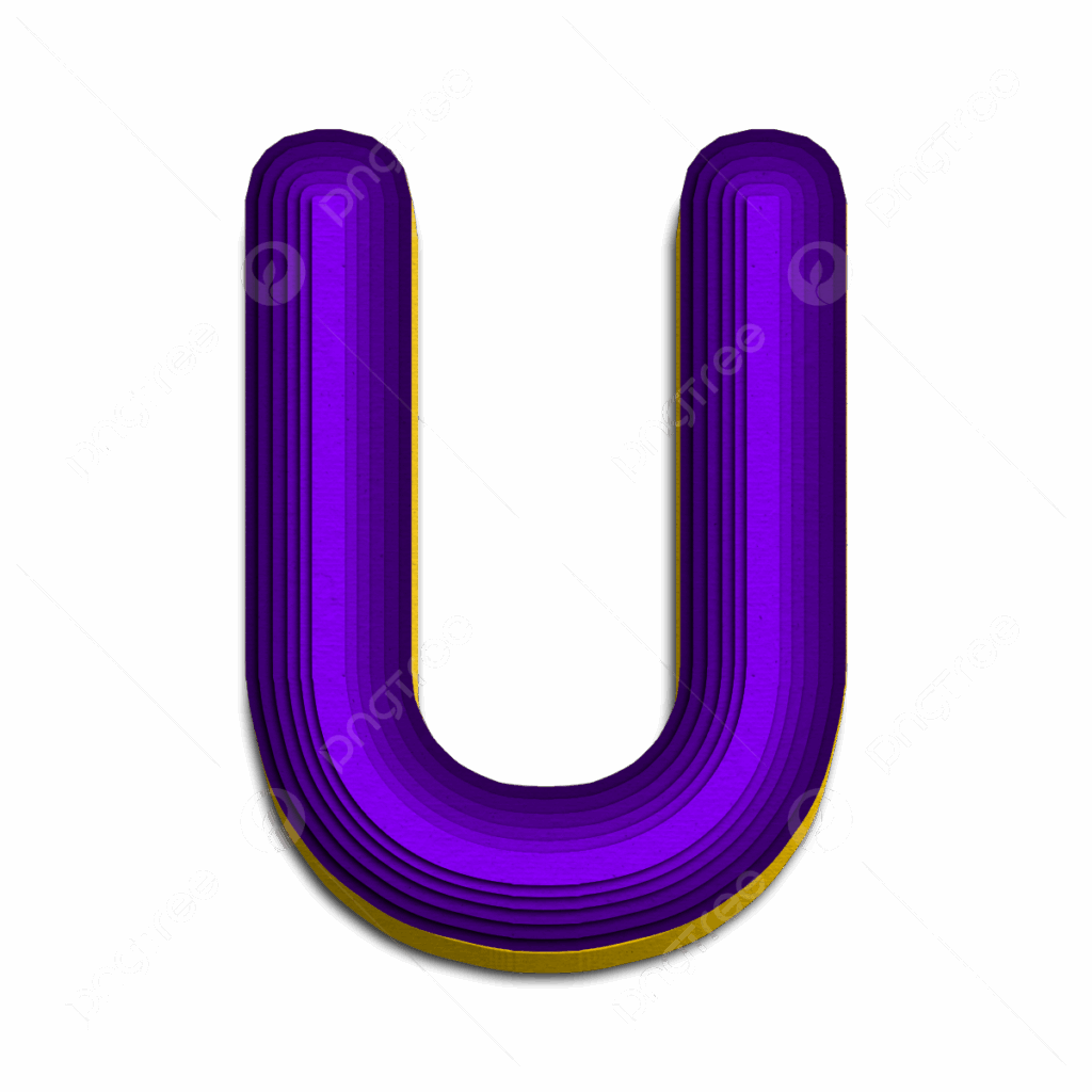 Letter U Clipart Transparent PNG Hd Letter U Serial Art Alphabet 