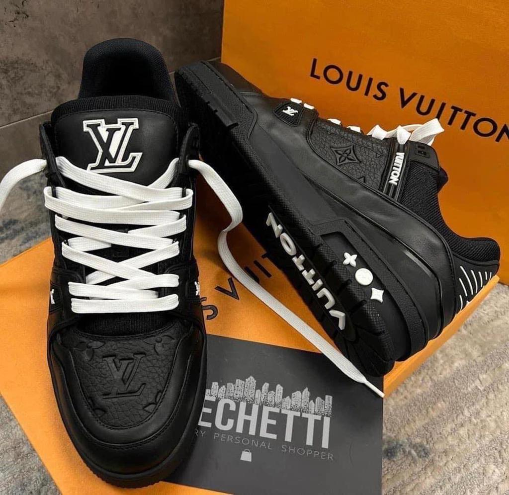 Louis Vuitton Black Sneakers NobleMart