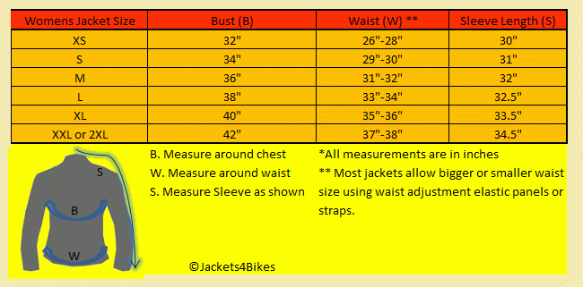 Sedici Race Suit Size Chart Ponasa