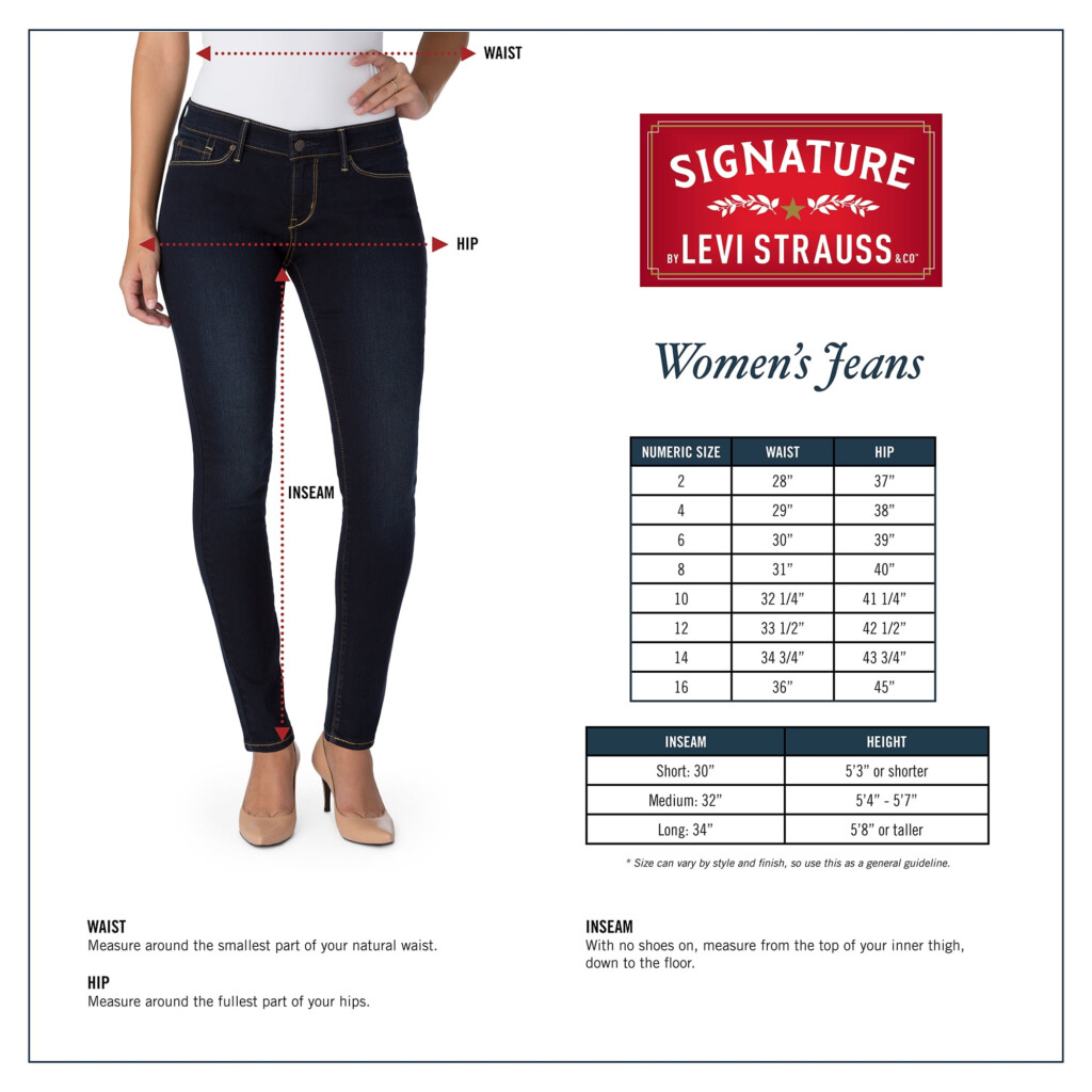 Top 50 Imagen Levi 39 s Denizen Jeans Size Chart Thptnganamst edu vn