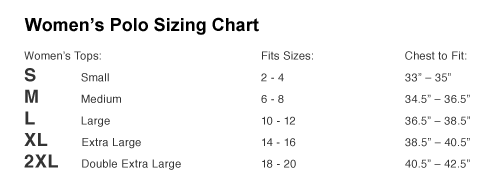 Unisex Size Chart Compared To Women S Ponasa