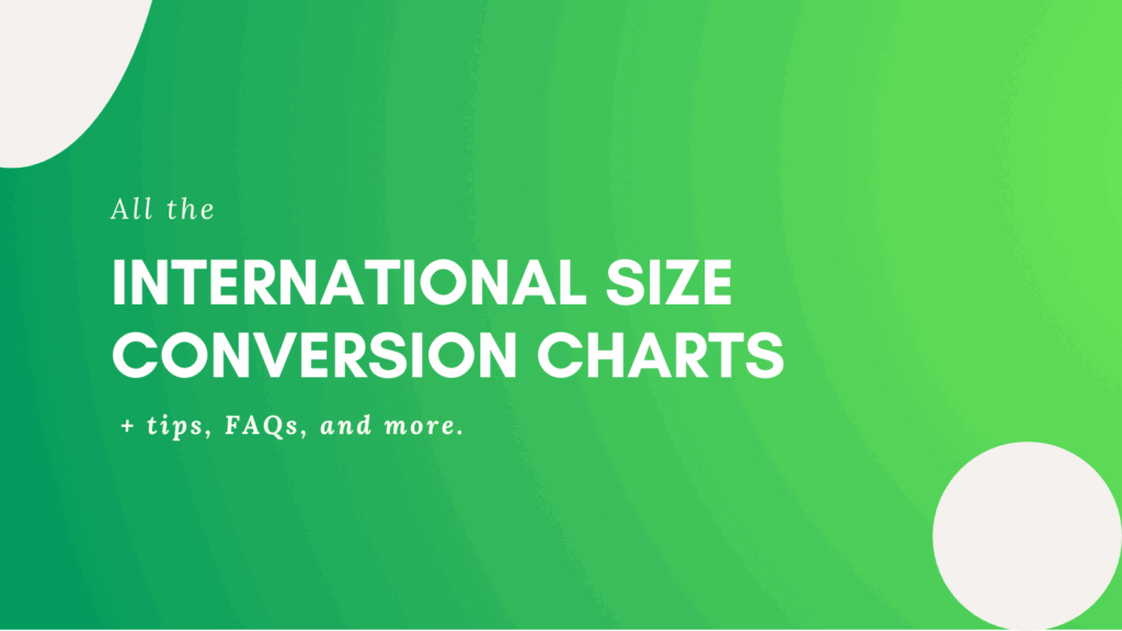 Women 39 s Dresses International Size Conversion Chart 42 OFF